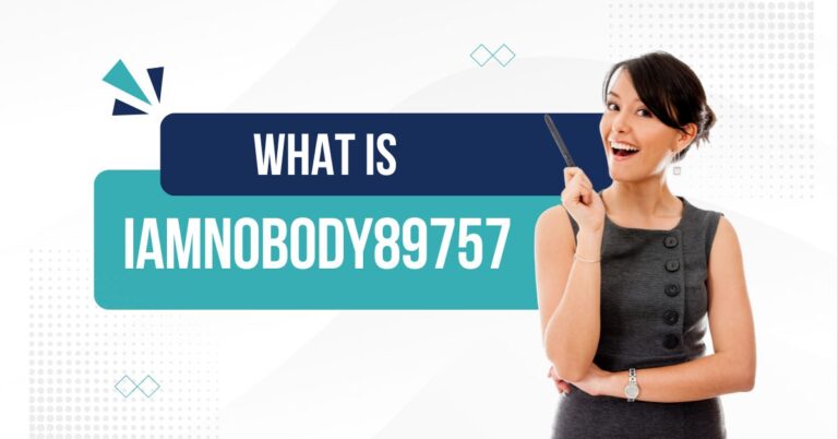 Understanding the Enigma of “iamnobody89757”: A Deep Dive into Online Anonymity