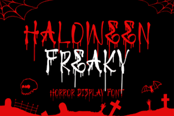 freaky font