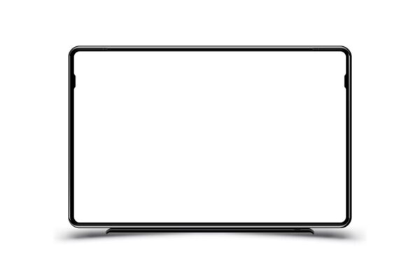 white screen